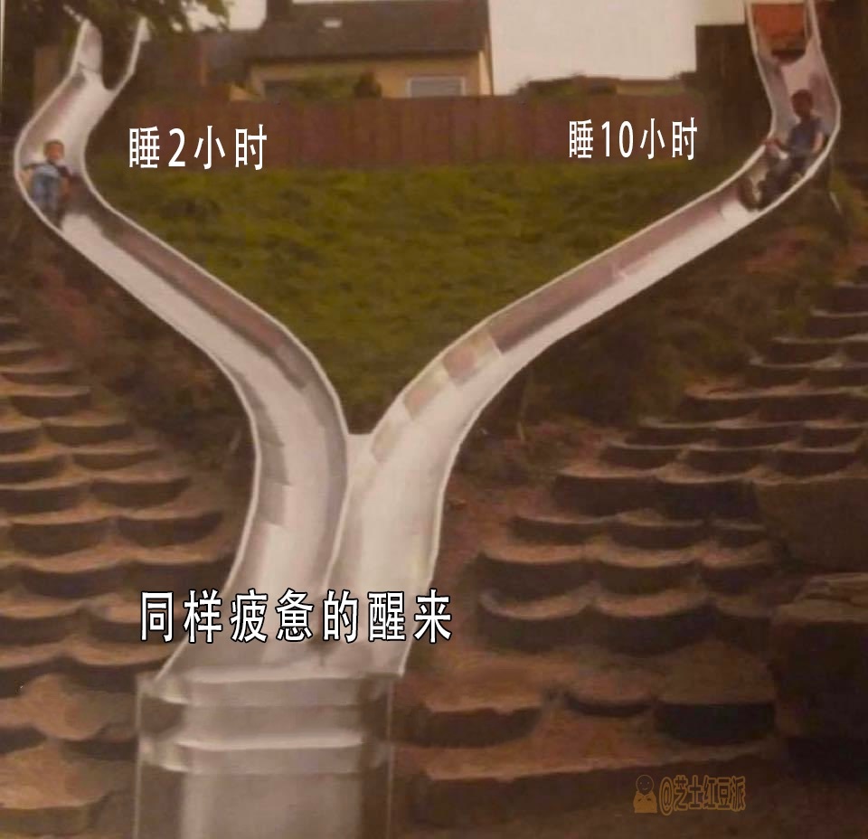 怎么睡午觉和早上醒来感觉都是一样的  ​​​