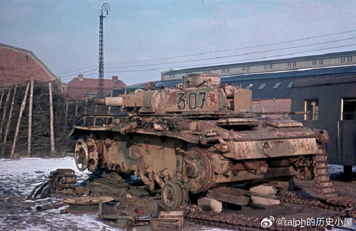 1945年“丹麦扫雷队”（Minenkommando Danemark）的德国坦