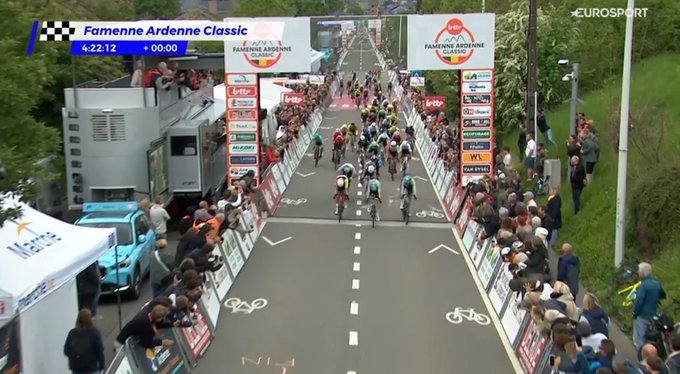 法梅讷阿登经典赛 坎特冲刺夺冠。没看到有录像或视频， 坎特和塞斯-波尔包揽了前两