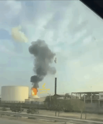 美国中央司令部快快没油了，一架伊朗无人机直接袭击了巴林石油公司（BAPCO）位于