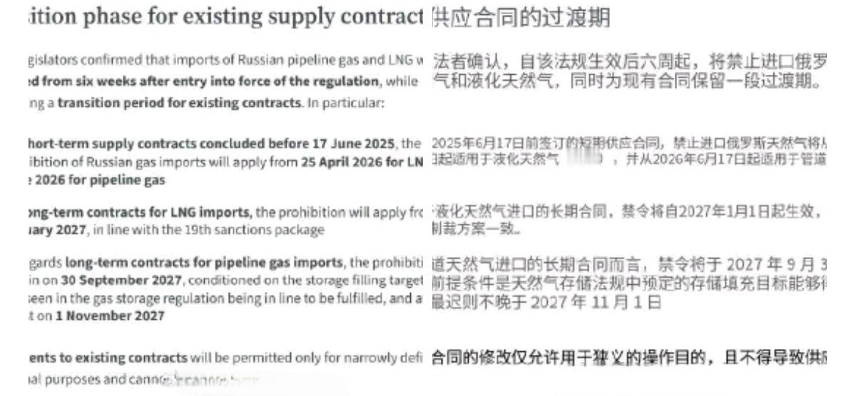 欧盟批准了到2027年完全停止进口俄罗斯天然气的计划。
▪️根据欧洲理事会和欧洲
