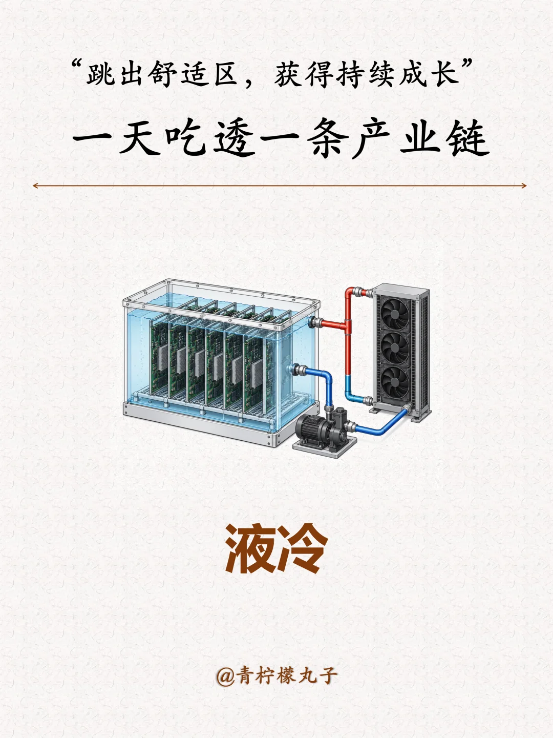 一天吃透一条产业链：液冷