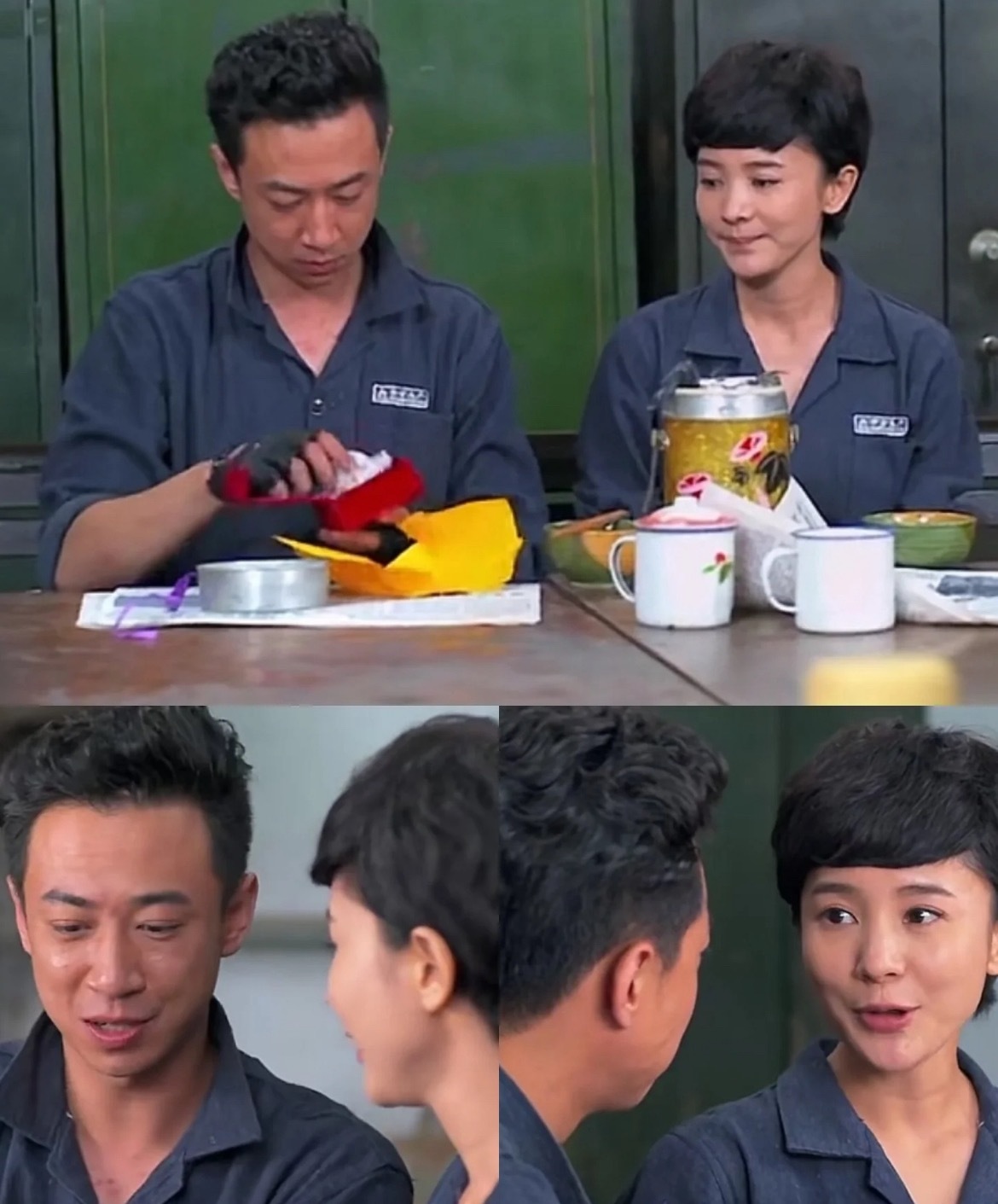 原来董璇老公是以前和颂芝演一对的景松啊？确实有点子没想到现实生活中成为董璇老公了