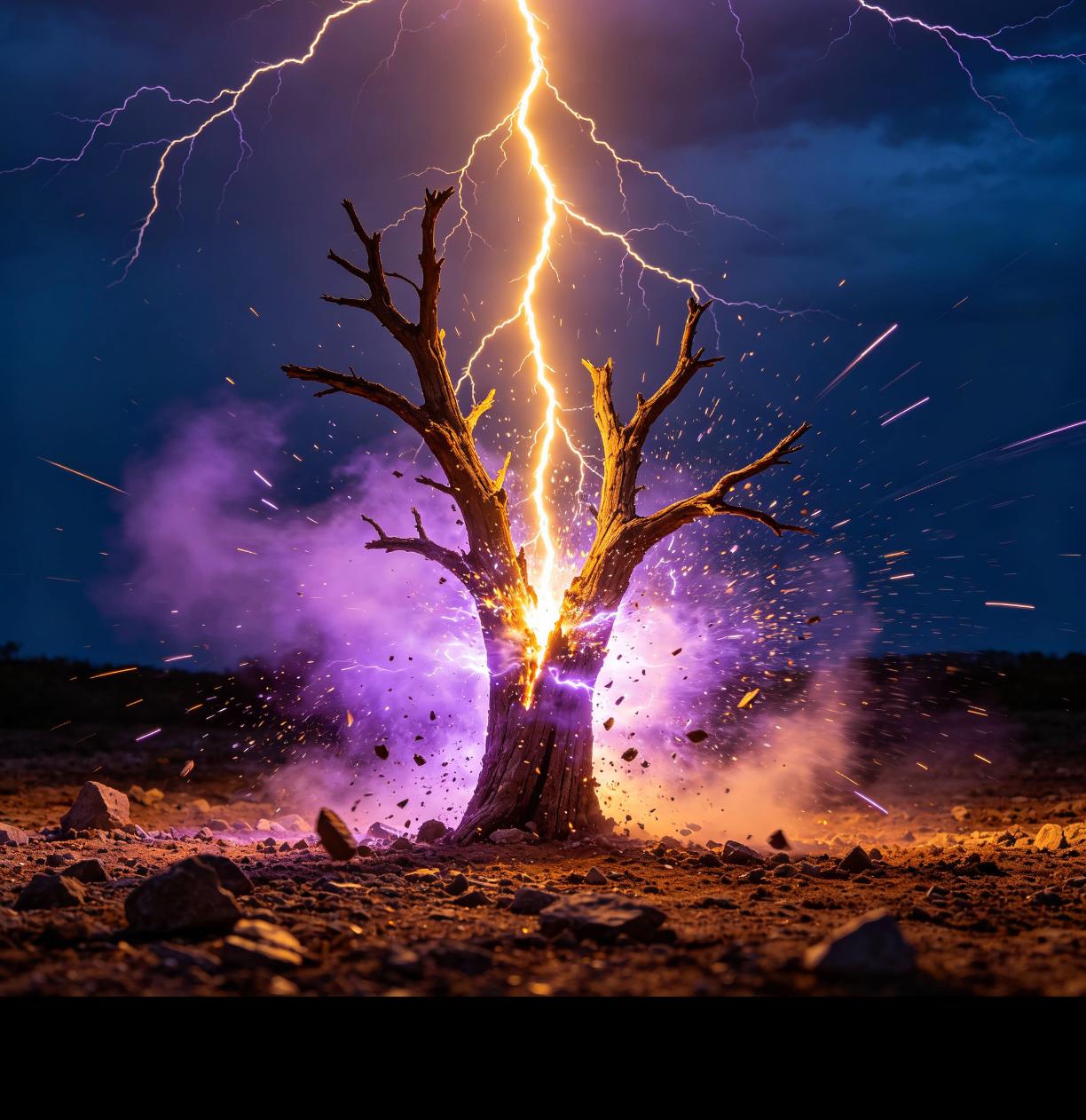 雷击前兆：汗毛直立、滋滋声… 看见赶紧跑？错！正确动作是蹲下

雷劈前的预兆主要