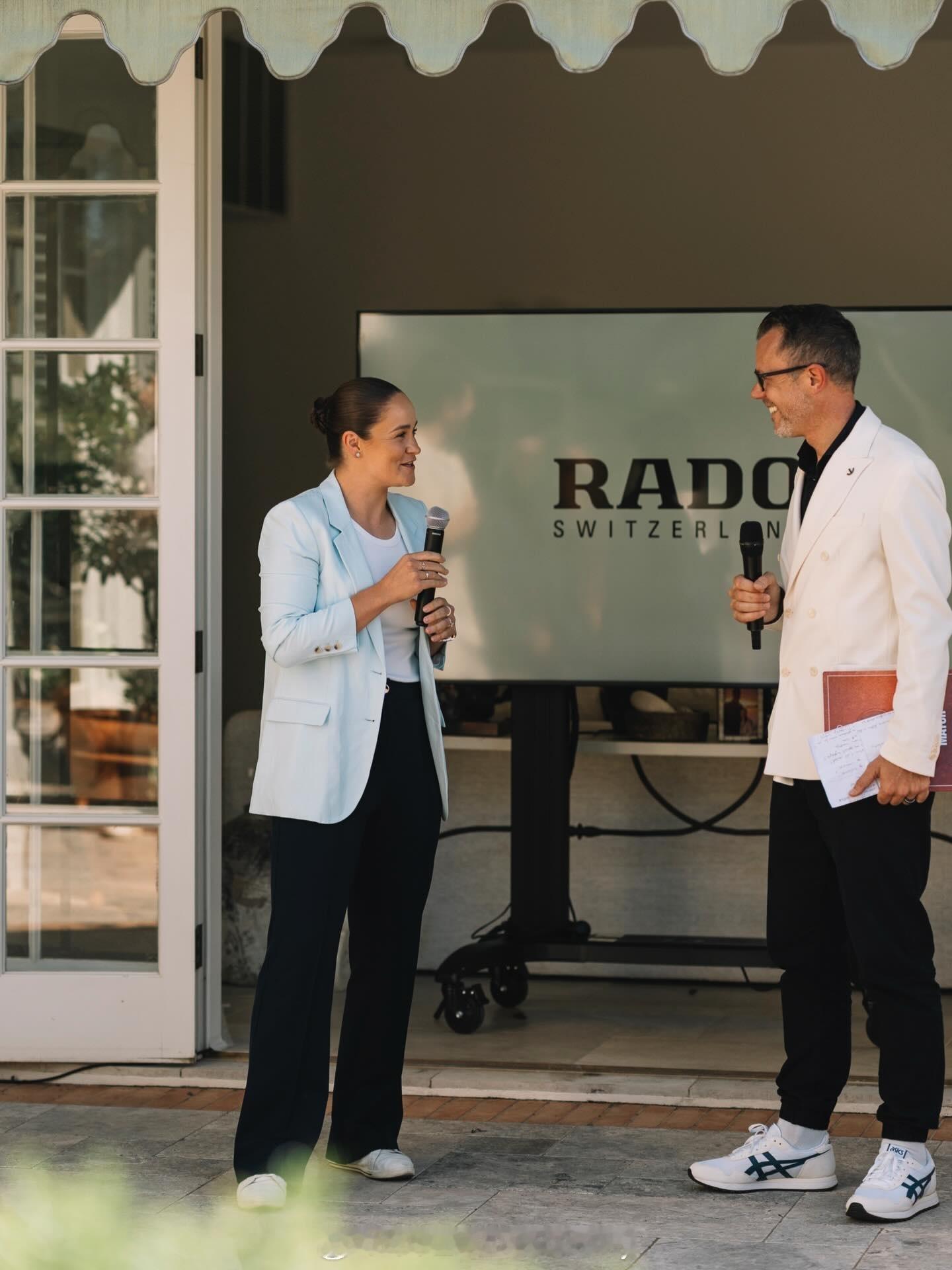 前世界第一巴蒂出席赞助商活动，好久不见网球网球talking大会wta