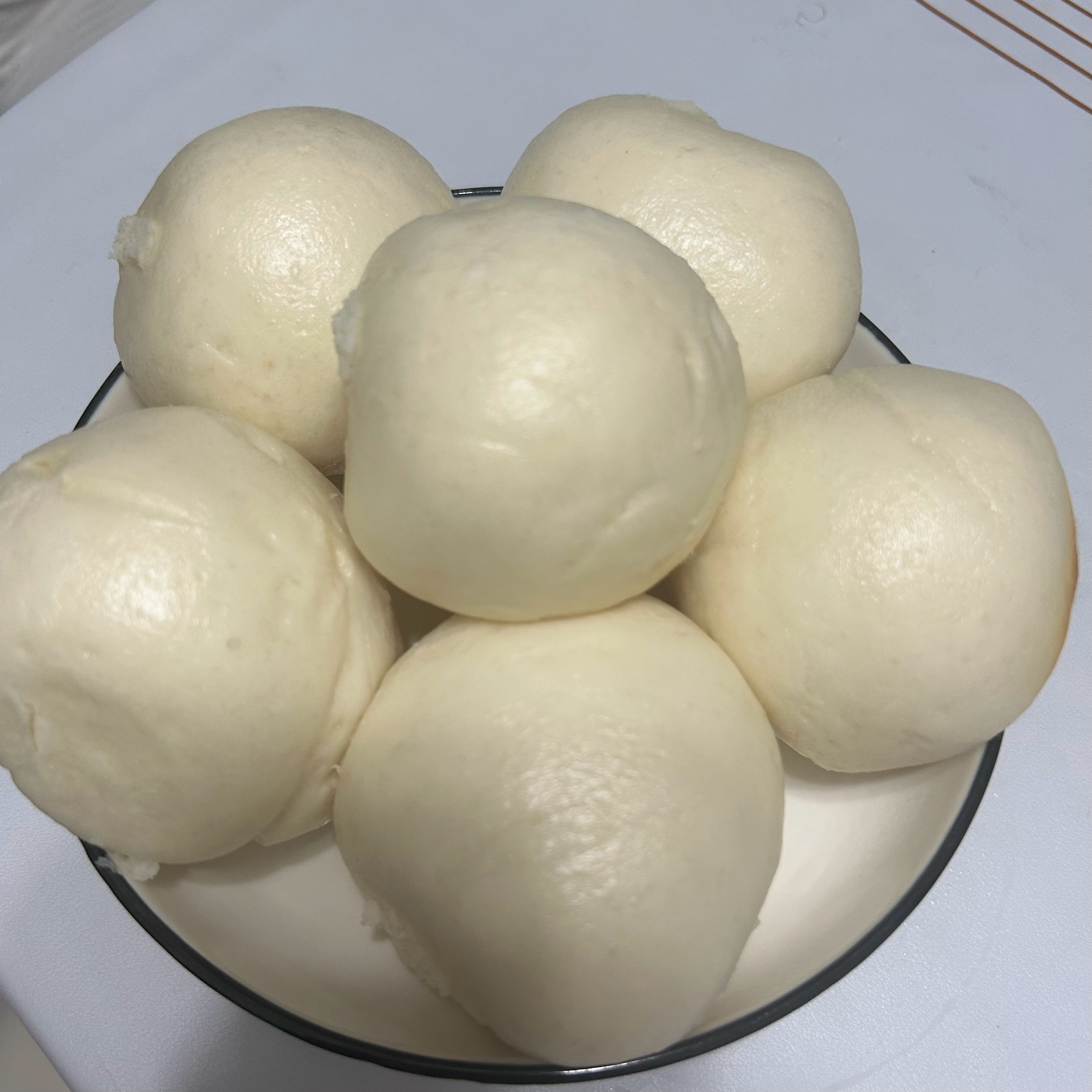 生活手记人生第一次蒸馒头✌️极品饭灵根来的✌️ 
