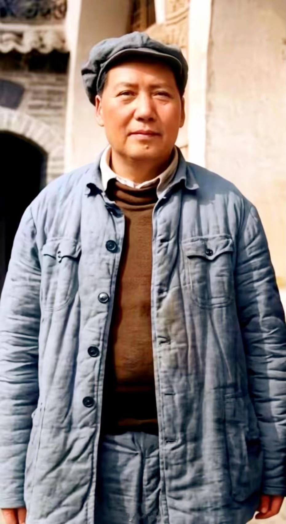 毛主席在延安时期的珍贵照片 