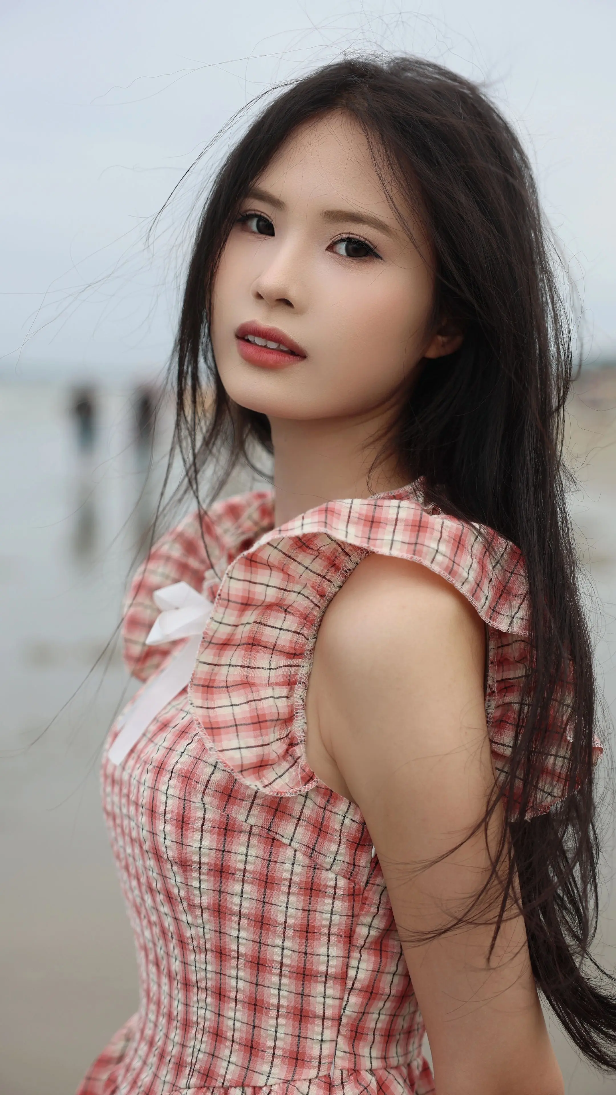 广角拍照姿势 海边风情 双重曝光 海风轻轻吹 我们什么时候再去看海