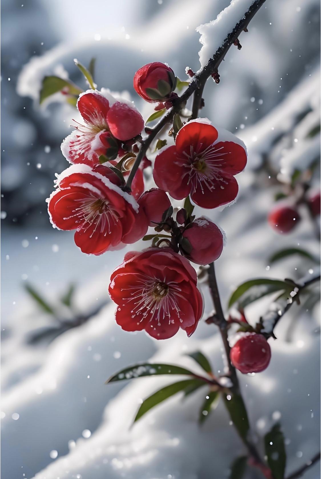 上联:半枕梅香听雪落，邀君赐下联一窗竹韵伴云升。
