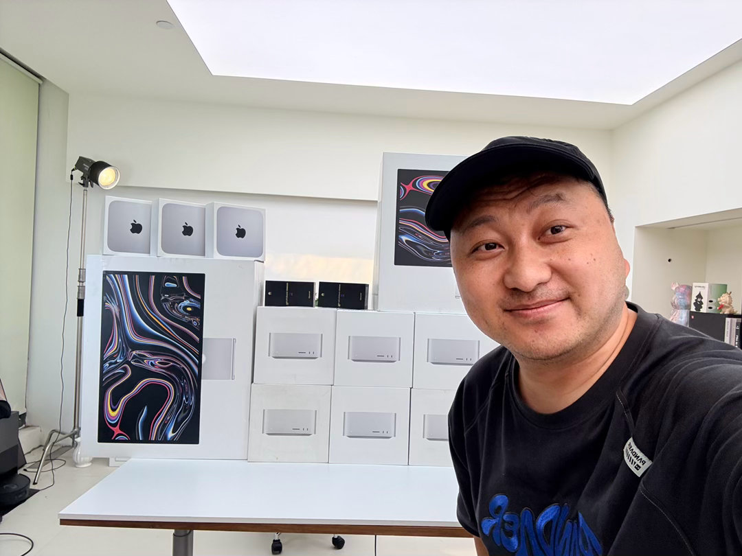 公司的🤏生产力设备[doge]mac studio 这在杭州 除了影视飓风找不