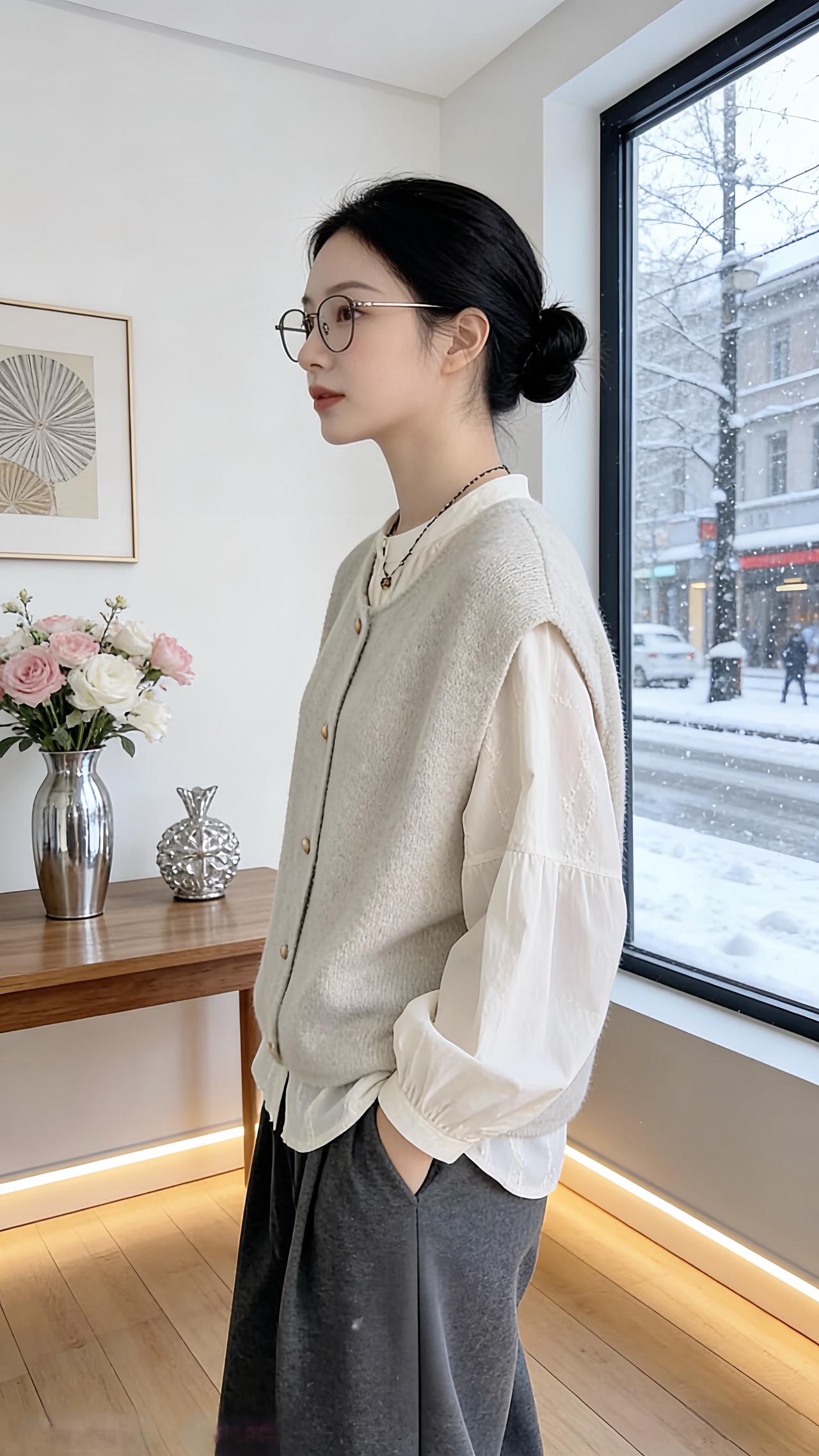 气质优雅穿搭 通勤搭配 宽松显瘦 洋气减龄套装推荐 小个子穿搭