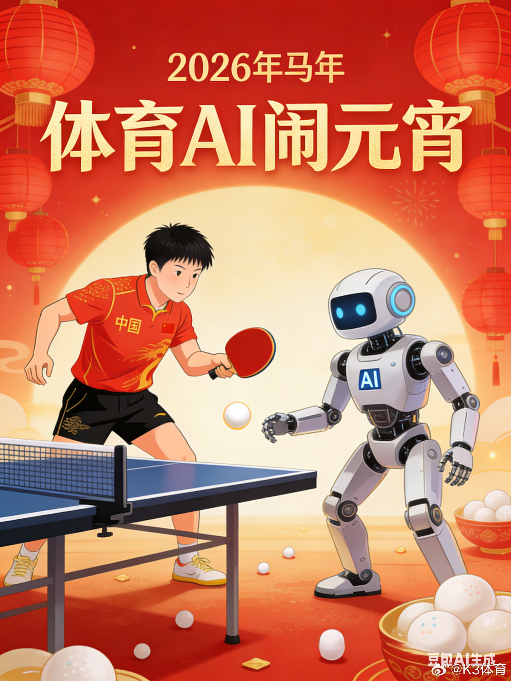 体育AI闹元宵：元宵佳节，AI与体育双向奔赴～智能互动点燃运动热情，灯谜趣味碰撞
