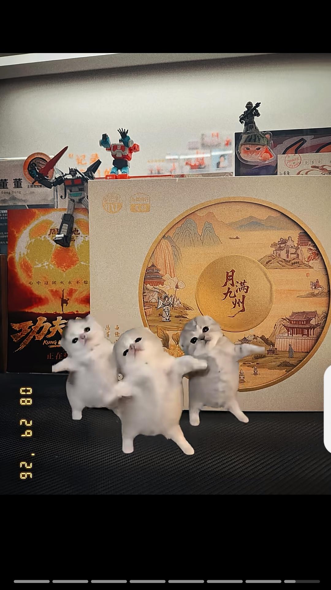 董董你又嘚瑟了，这么高兴，是不是“偷”吃了月饼🥮。[捂脸]

昨天董董晚上更新