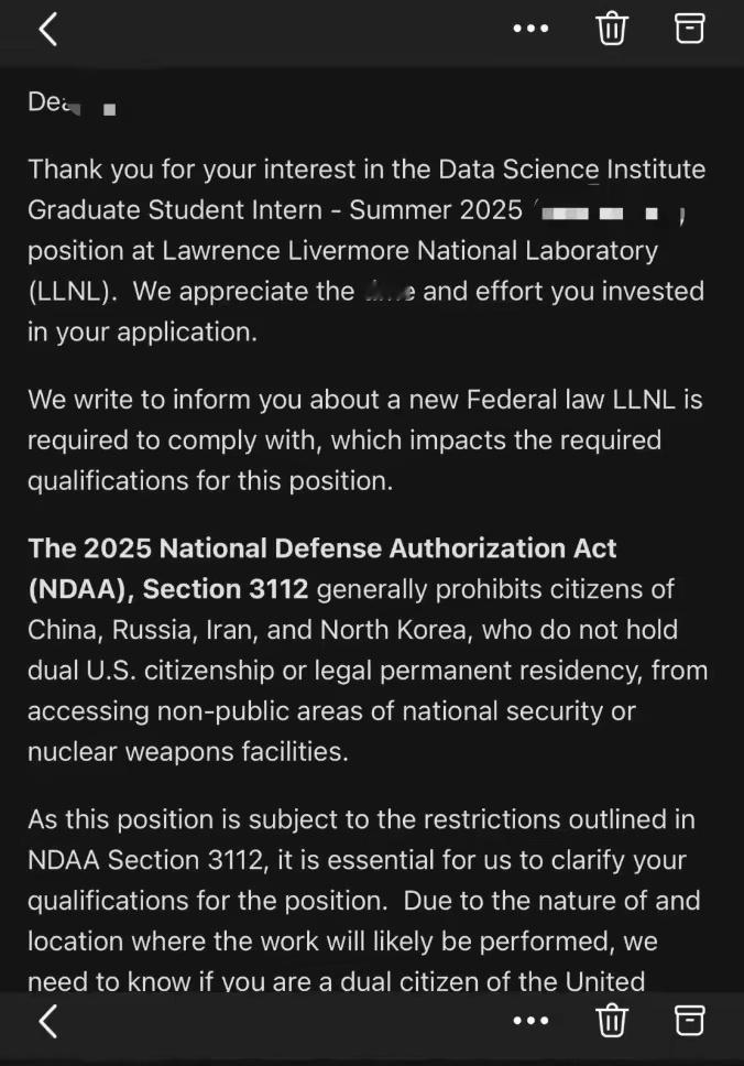 突发猛料！美国国家实验室悍然清退非绿卡中国人，让人震惊！不仅要求所有中国人在4月