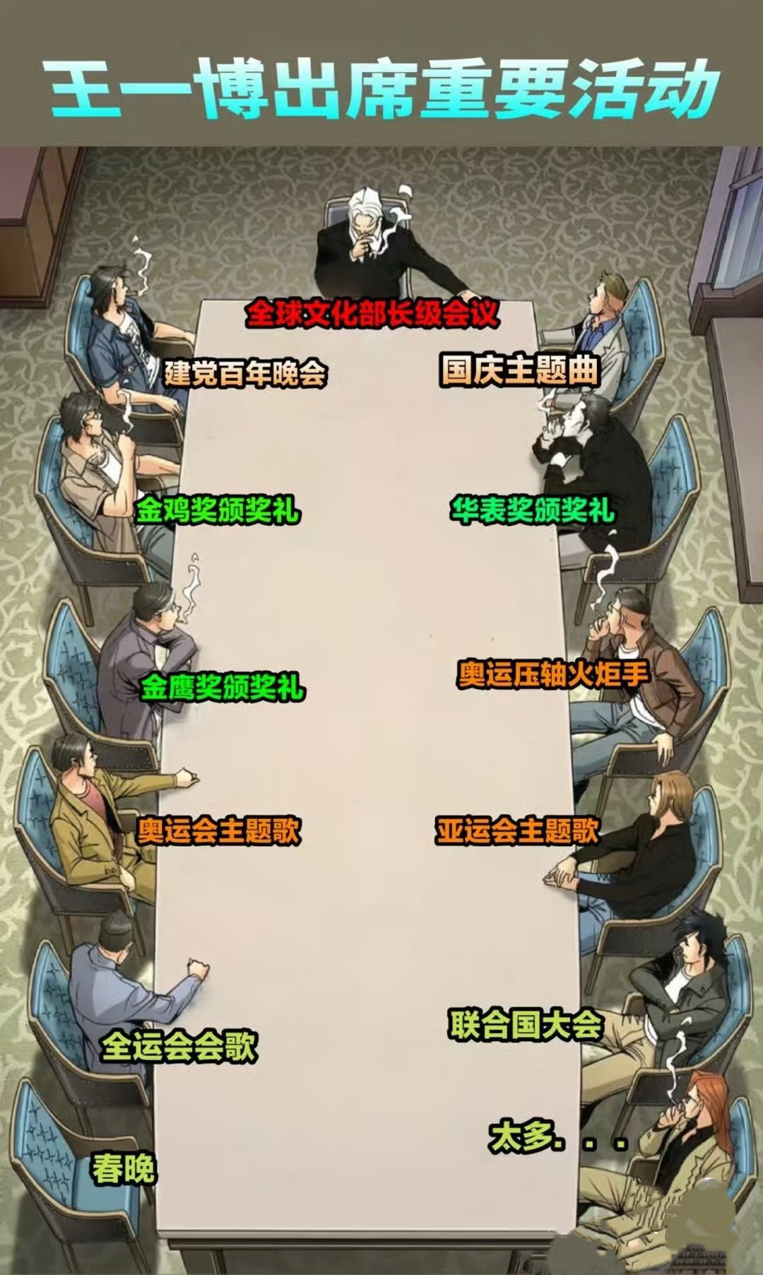 以为你们开玩笑呢，原来王一博真参加过国宴🔥 