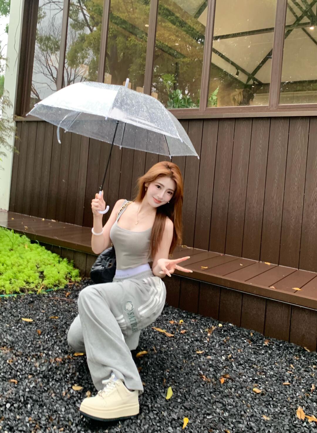 喜欢下雨天☔️～