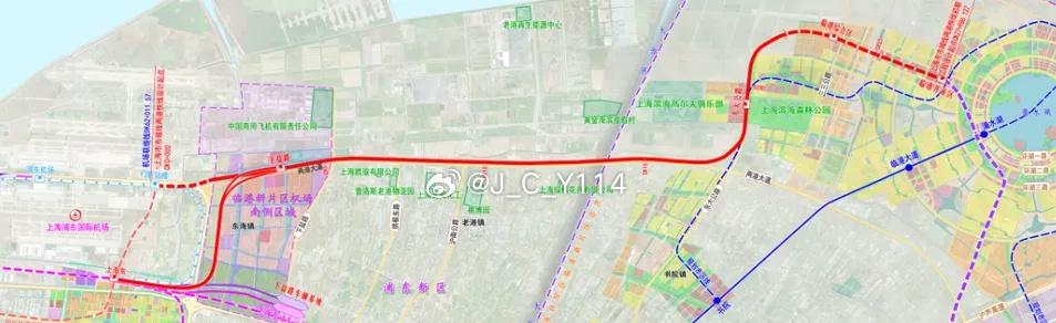 全线延期至2027年开通！
根据2026-2027年上海轨道交通市域机场联络线（