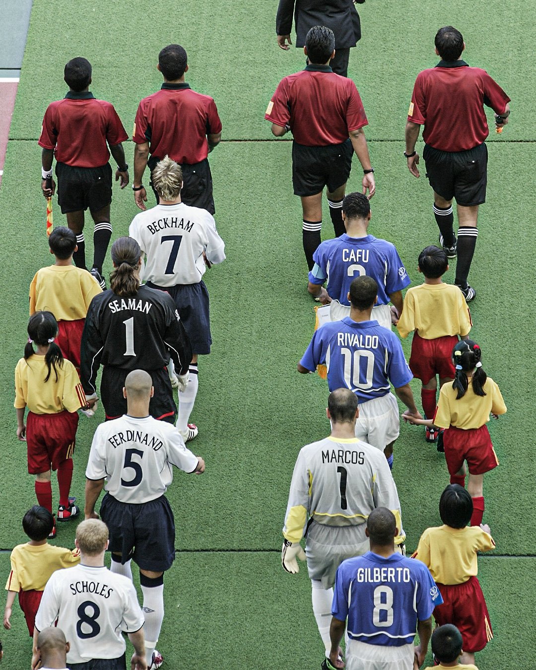 2002年，英格兰 vs 巴西世界杯