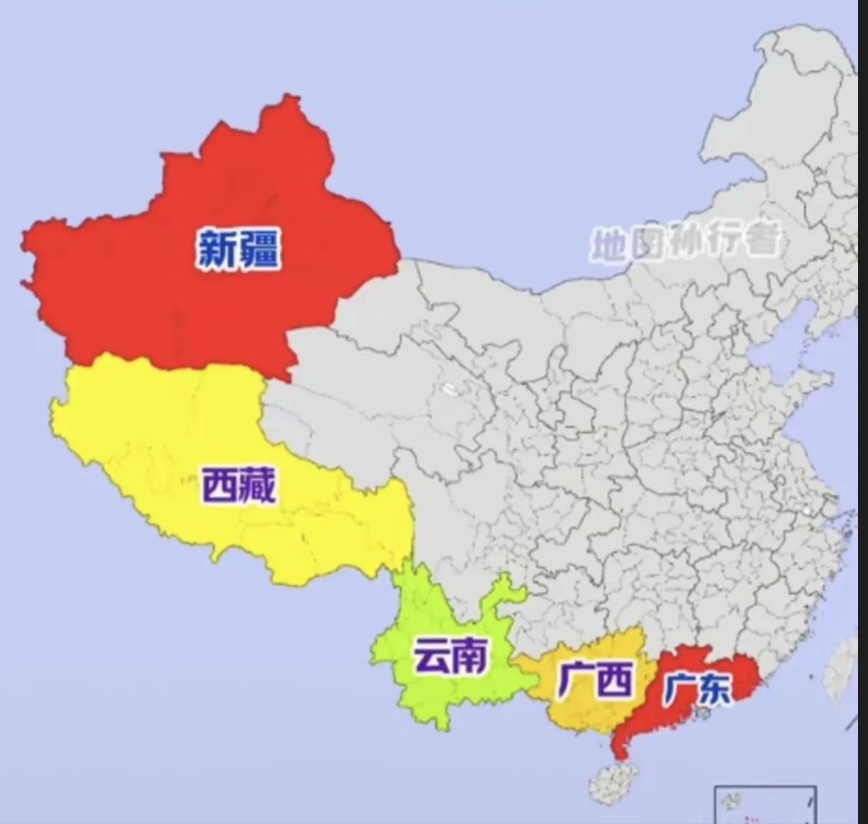 广东到新疆其实并不遥远，只是隔着三个省而已！但实际驾车路线通常超过4000公里，