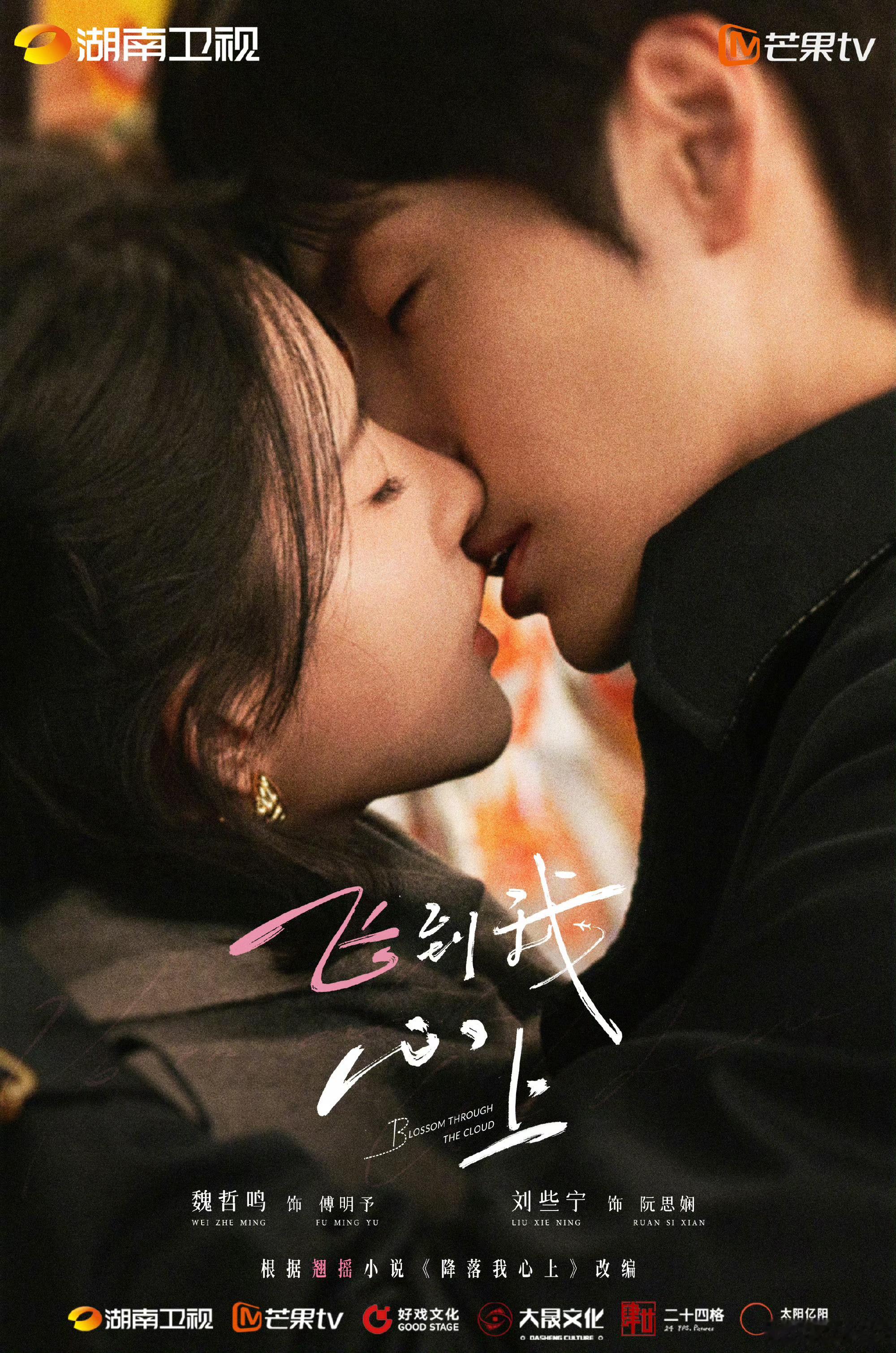 魏哲鸣《你是迟来的欢喜》《飞到我心上》两部剧情人节海报，狠狠期待