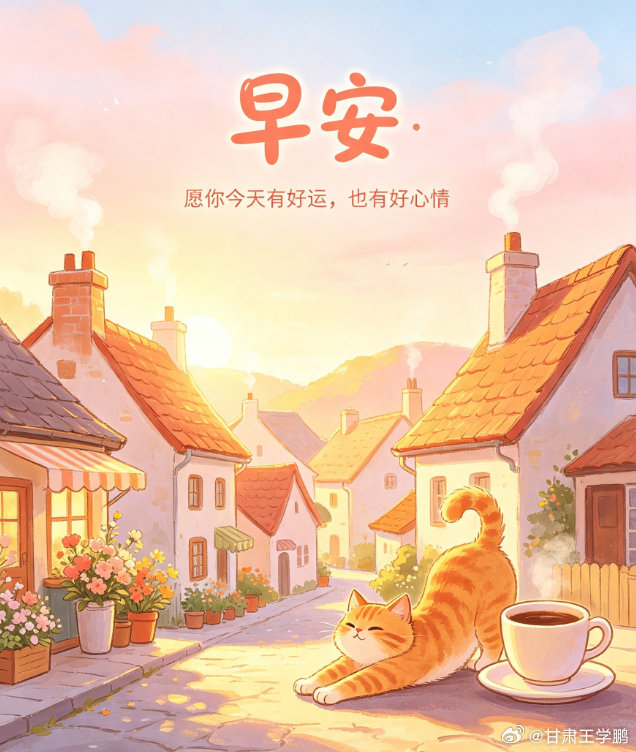 收集清晨的温柔，开启平凡又闪光的一天，早安。 