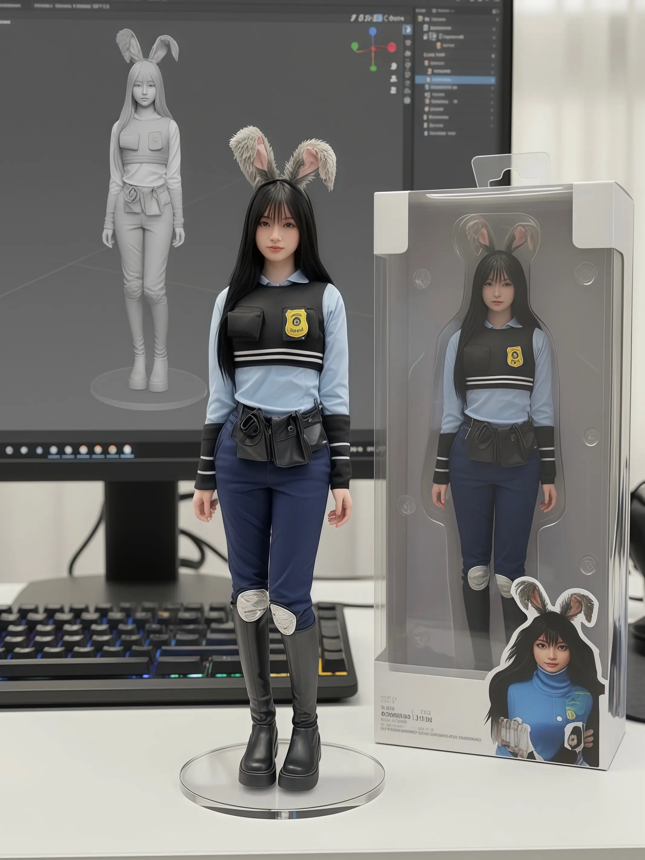 一键出！大学生自己的真人手办！0成本实现手办自由！有手就会👋不用口令...