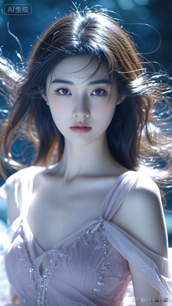 梦幻森林中的仙气少女，轻盈飘逸，宛如童话里的公主。