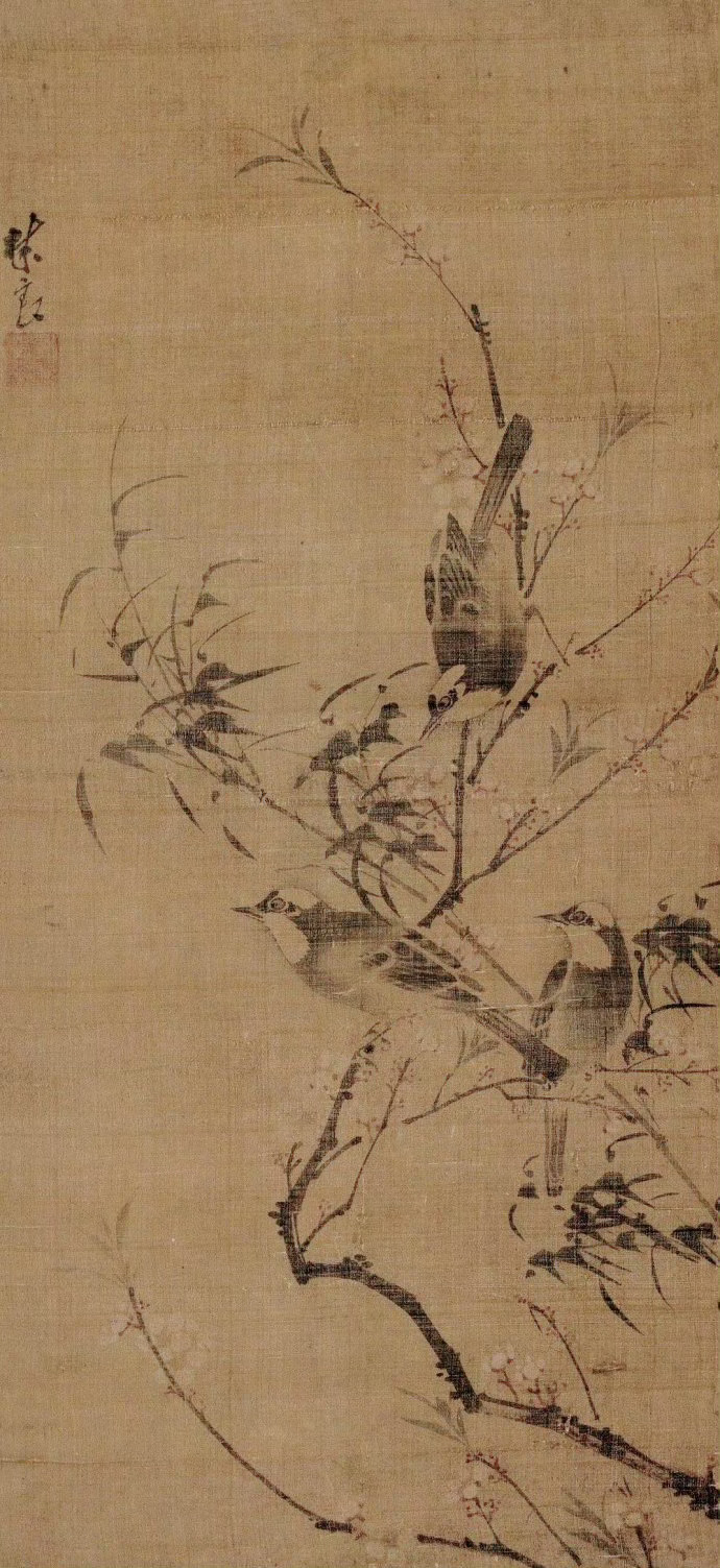 明·林良写意水墨花鸟，自成一派！纵观绘画史，林良对花鸟画最大的贡献就是：他开拓了