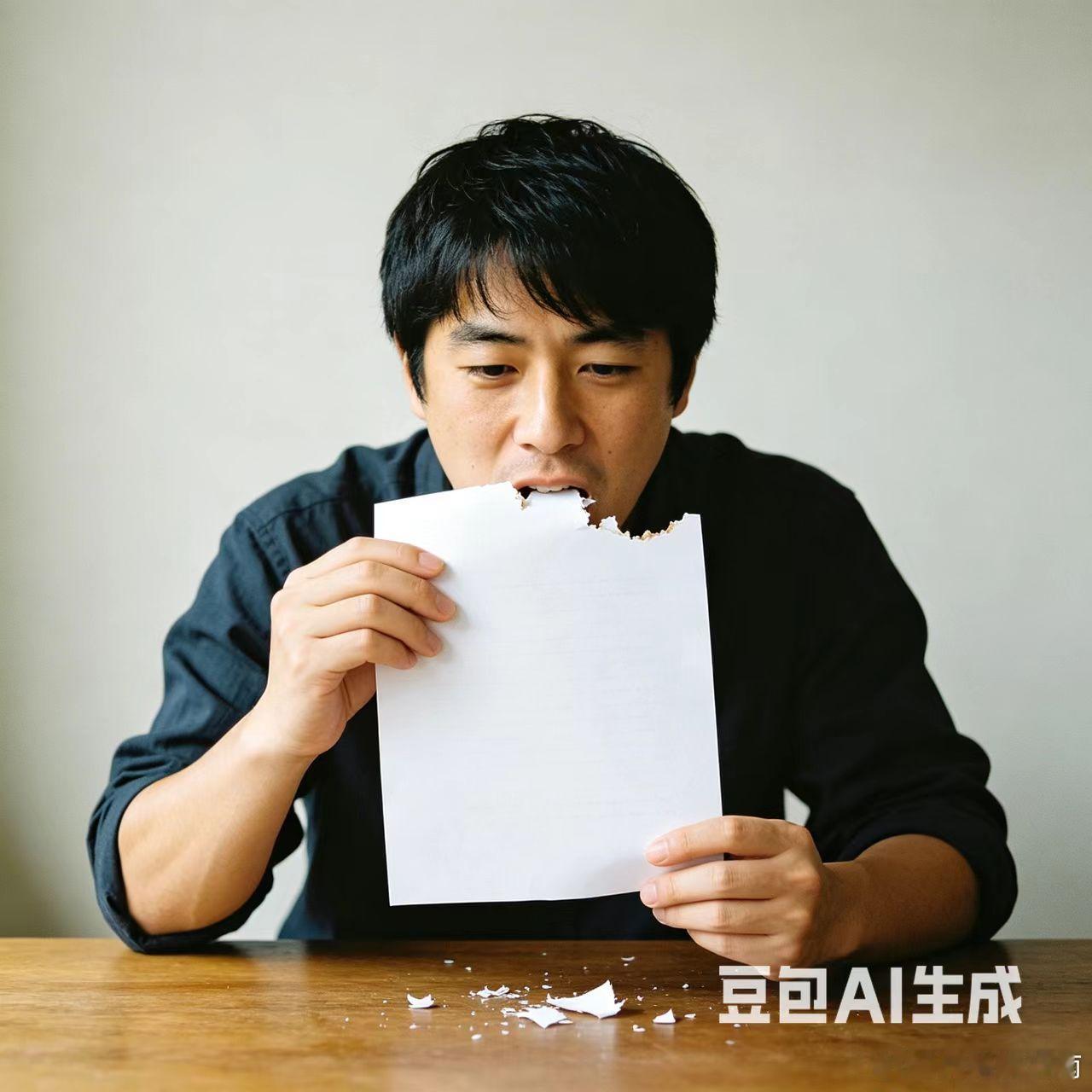 曝拼多多员工为销毁证据当众吃A4纸，这员工执行力绝对是杠杠的，但似乎用错了地方。