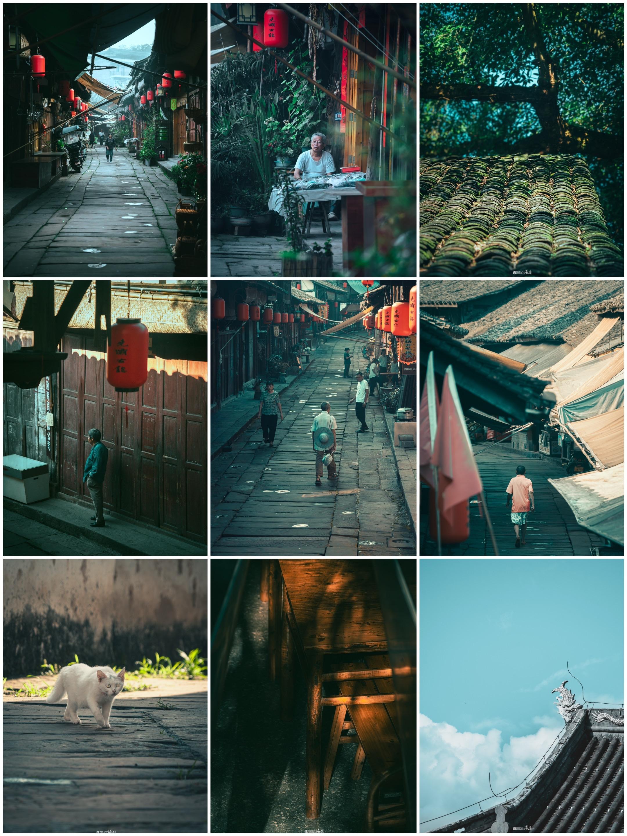 在尧坝古镇把时光熬成慢悠悠的烟火