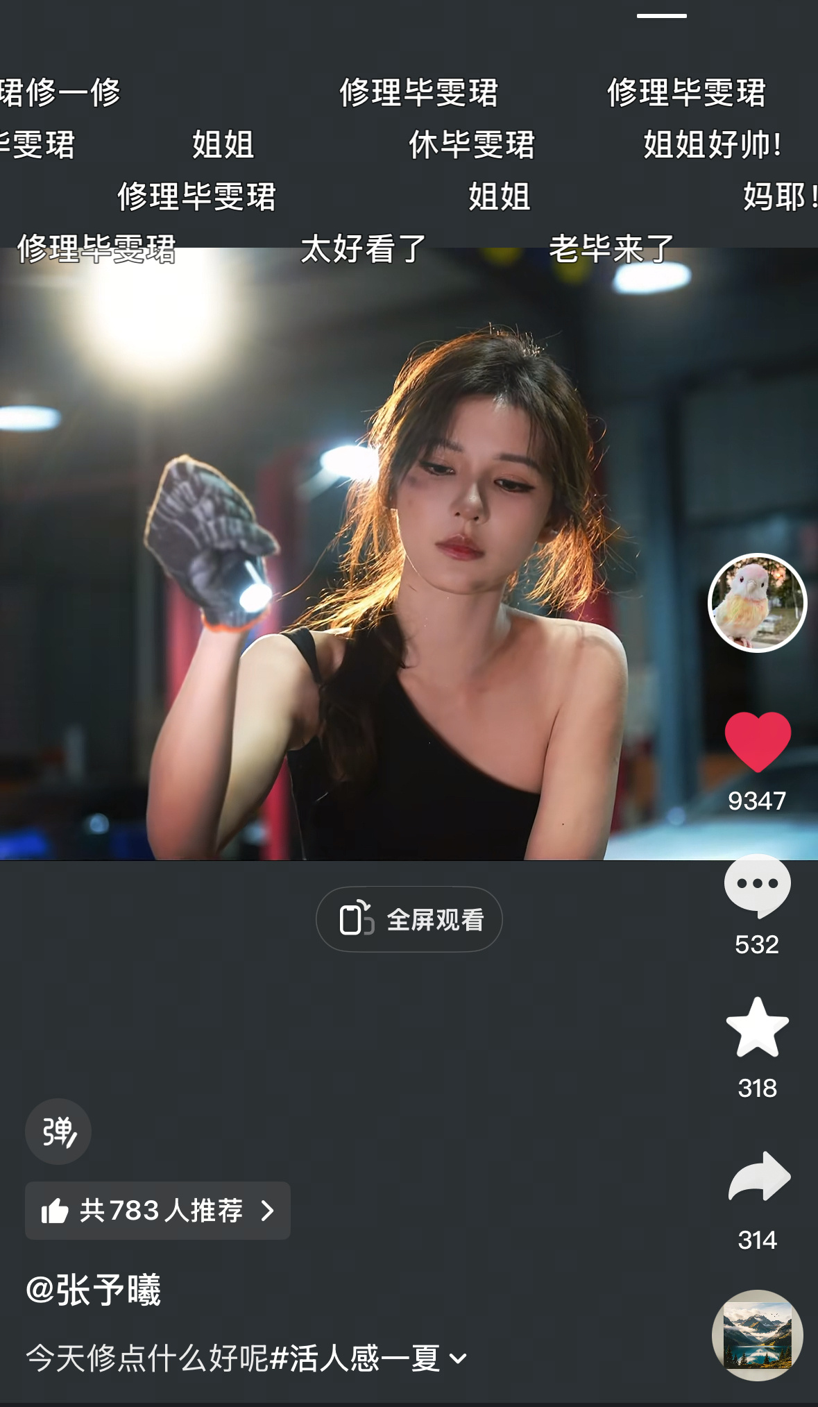 嗯。修理吧 