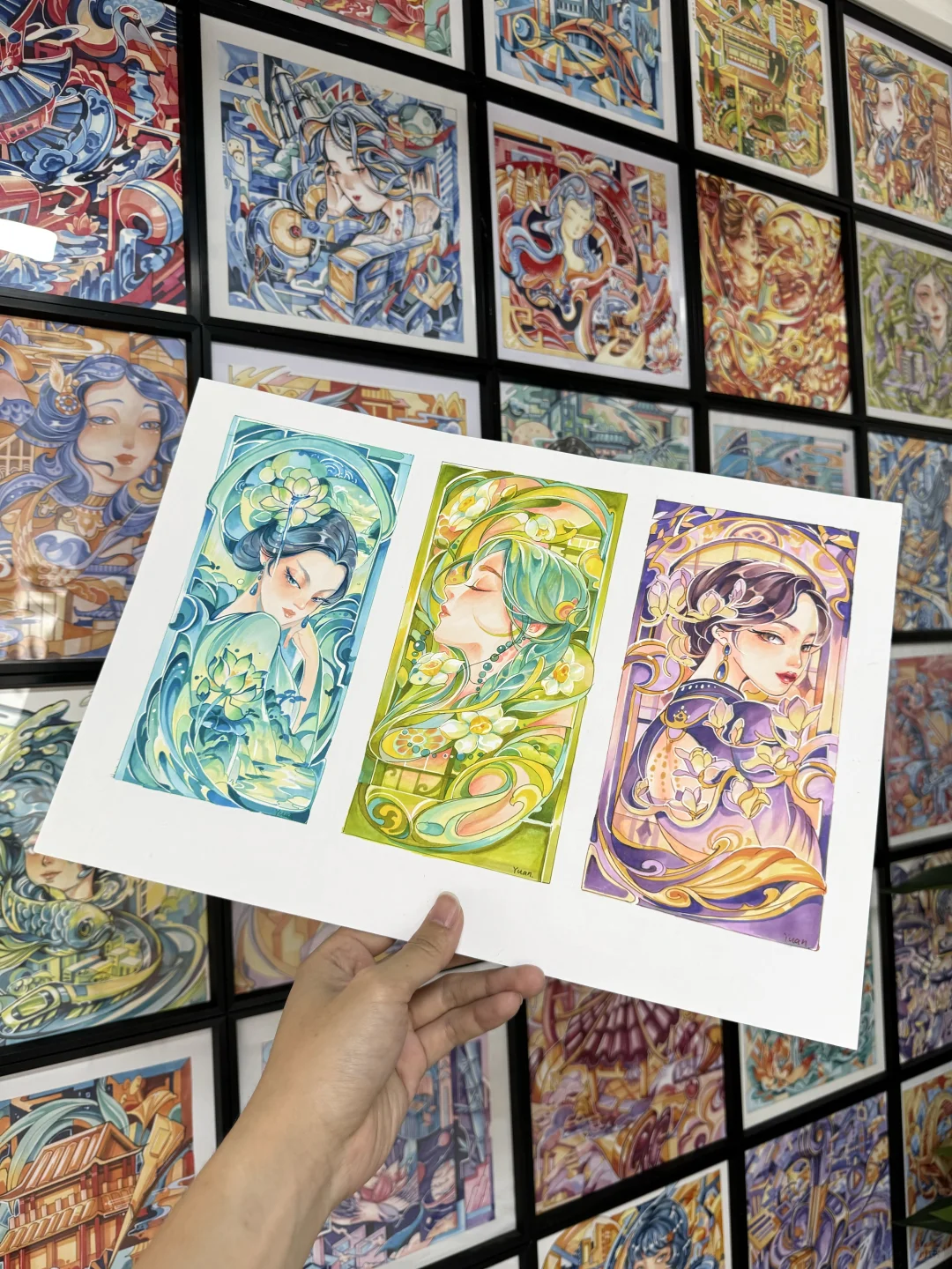 「花神系列」灵动的花与少女快学起来！！