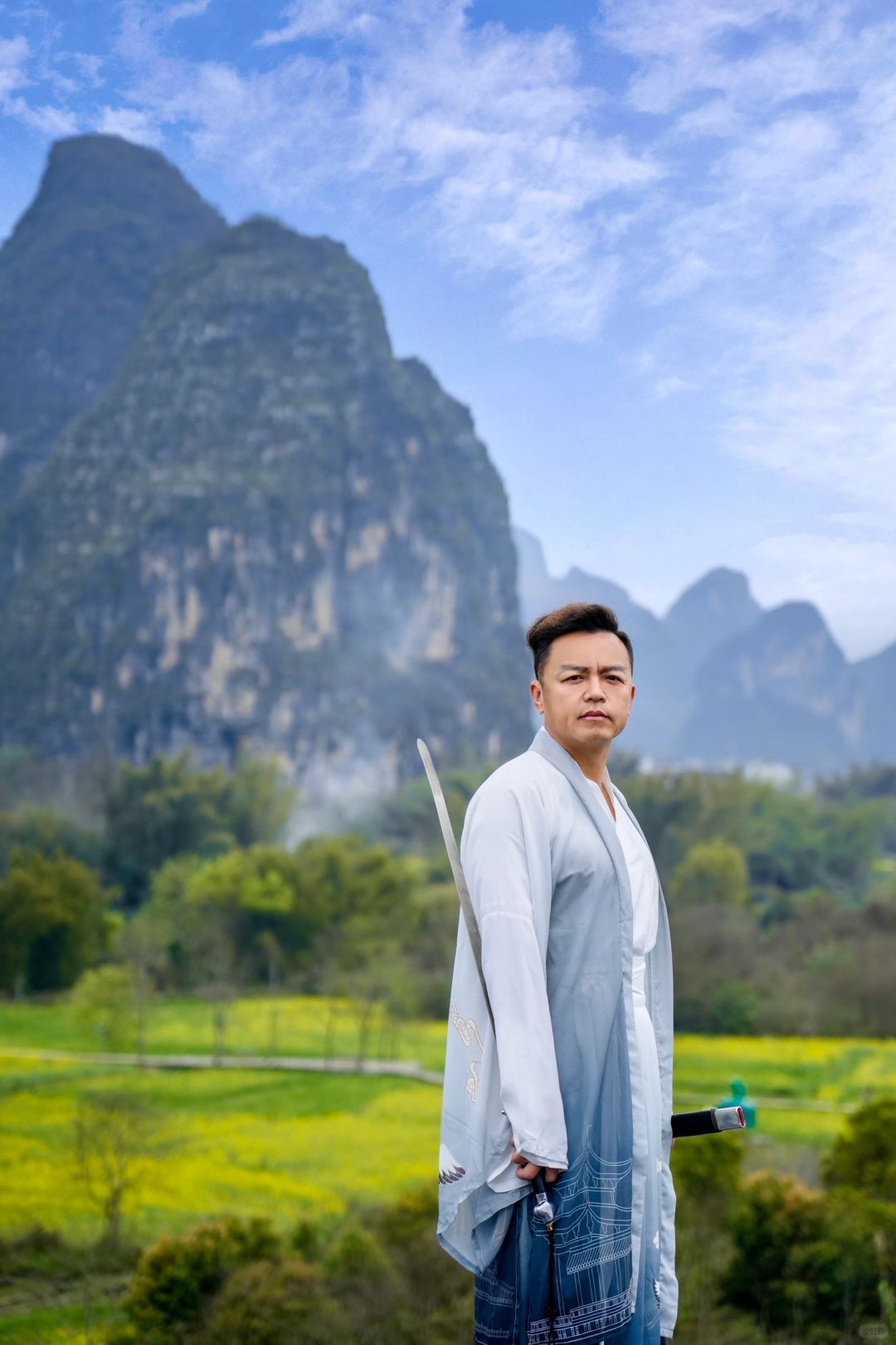 哈哈😂我在阳朔0元拍到了人生古装照🌈❤️