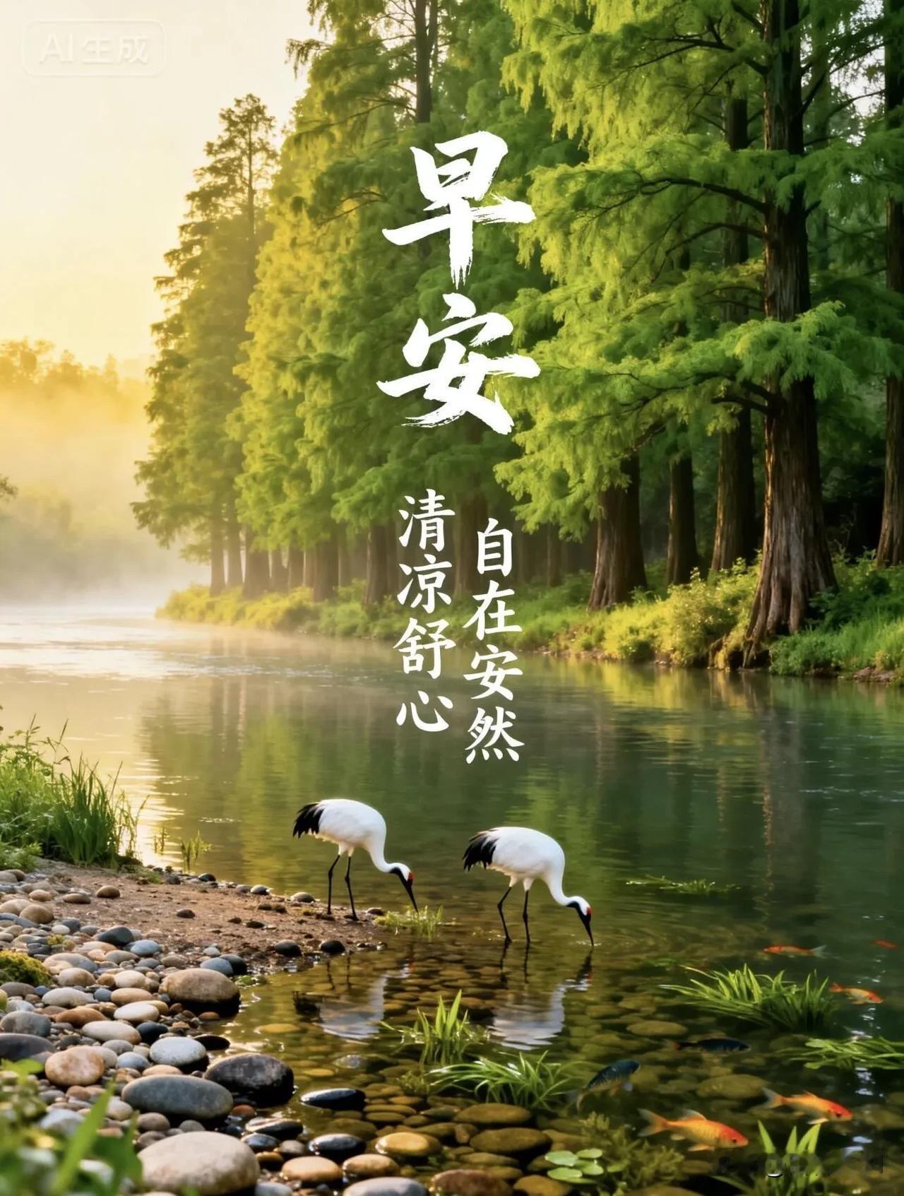 新的清晨，愿少些操劳，多些安稳，愿牵挂的人平安康健，便是最大的圆满。