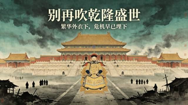 别再吹乾隆盛世！繁华外衣下，早已埋下亡国隐患