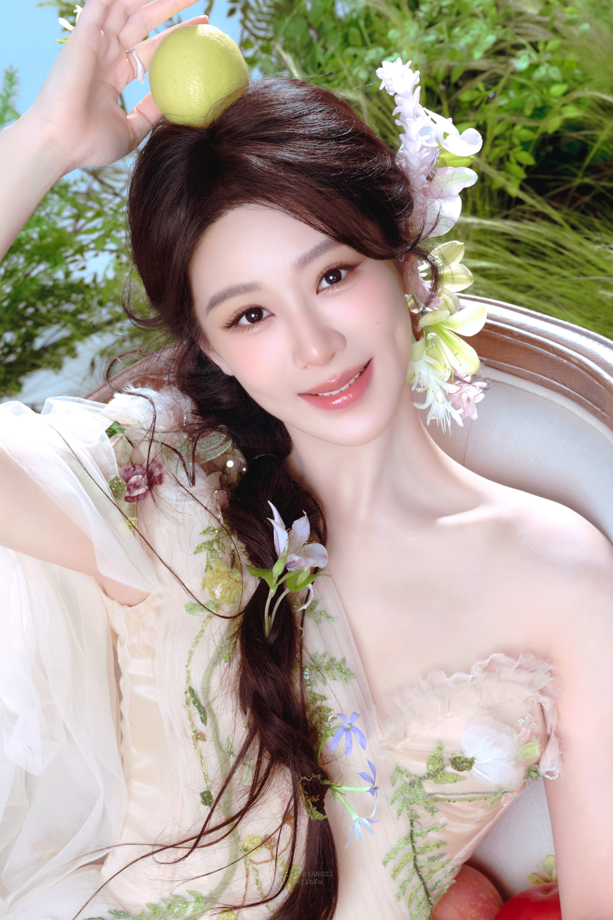 杨紫杨紫玉兰花开君再来 杨紫董竹君 早安么么哒 
