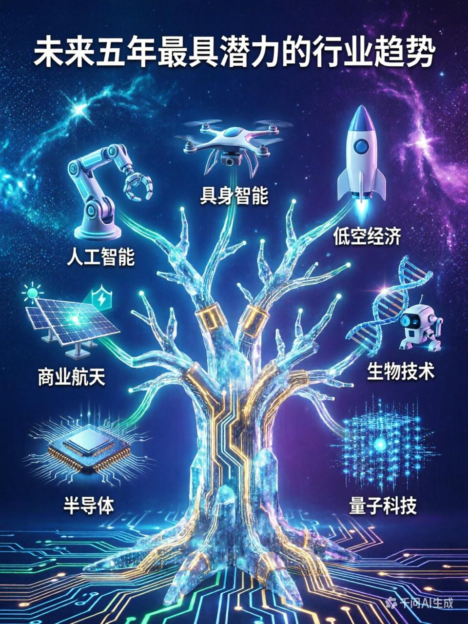未来五年最具潜力的行业趋势
投资或就业选择
站在2026年的当下，展望未来五年，