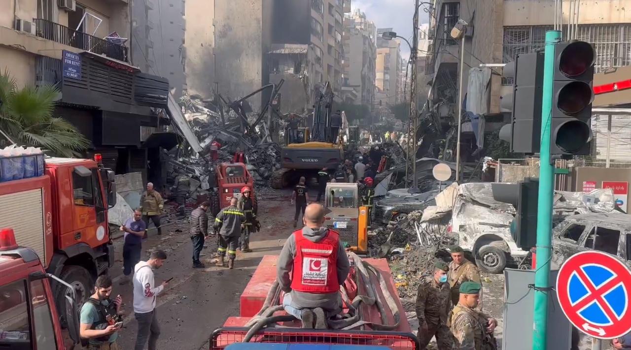 今天，以色列对黎巴嫩各地发动空袭，造成数十人死伤。贝鲁特遭到袭击，袭击目标均为人