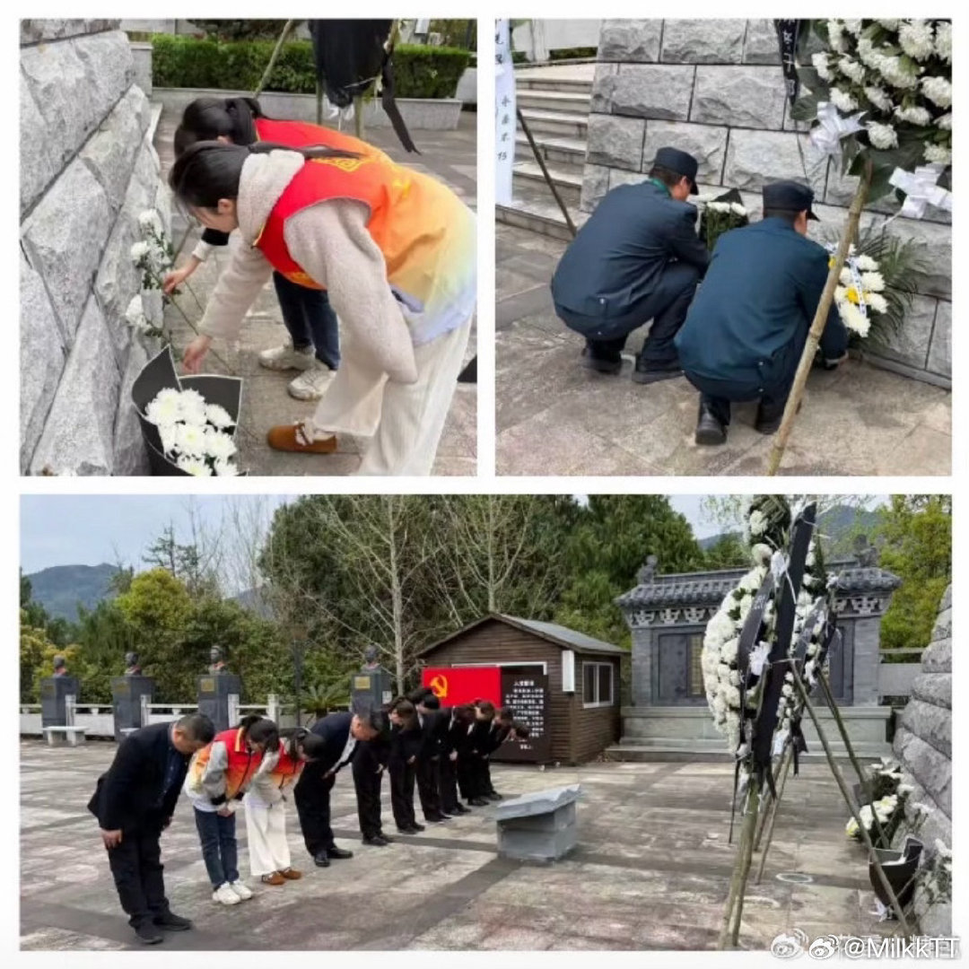 台州志愿者清明忆英魂传承红色薪火清明时节，台州三门海游街道上叶社区赴亭旁起义纪念