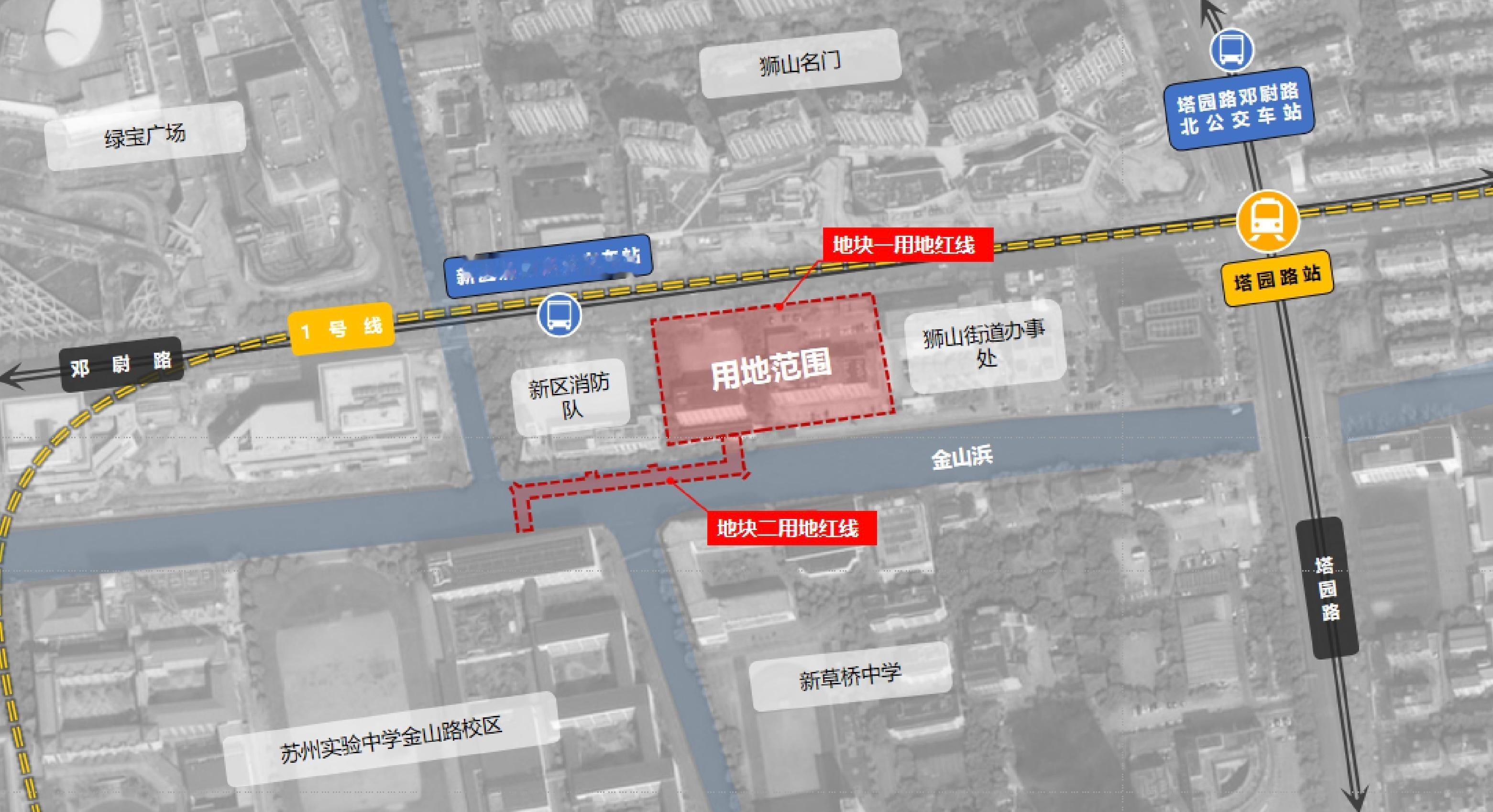 苏州实验高中金山路校区扩建后的集约化设计。  ​​​