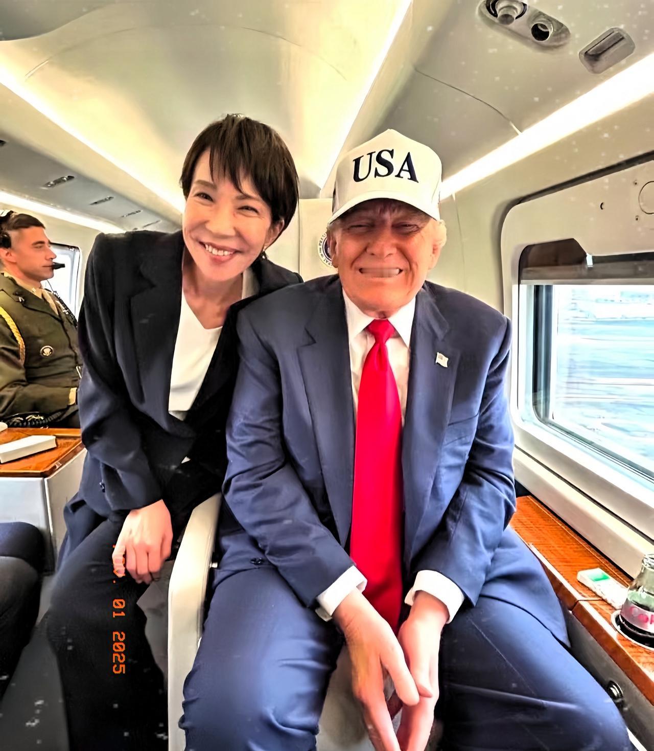 全世界其实错怪了高市早苗，
她并非特意对特朗普展现出格外热络的姿态，而是行事风格