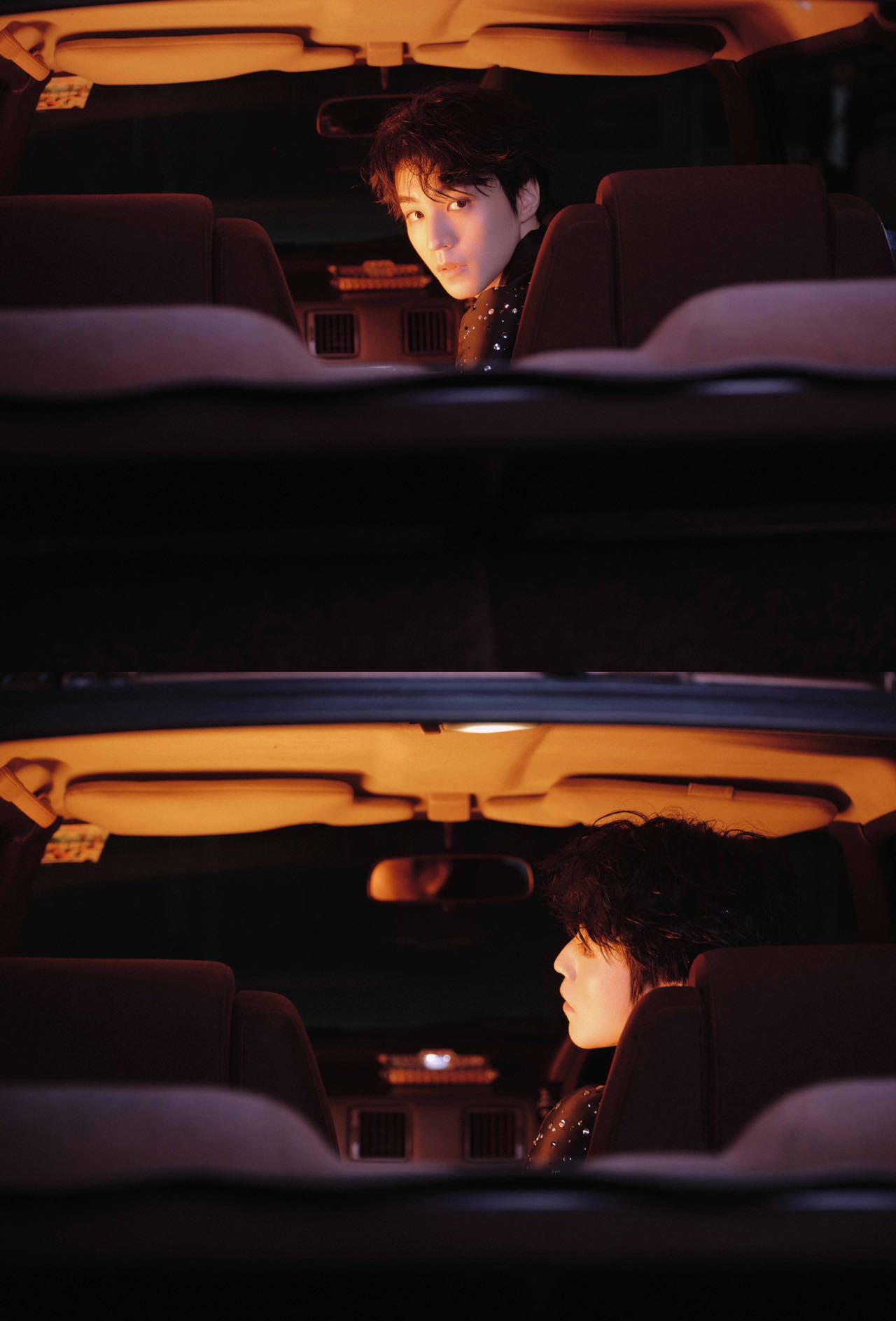 王俊凯跨年夜造型以ordúdíordú 特别定制+AMIRI 2026春夏系列亮