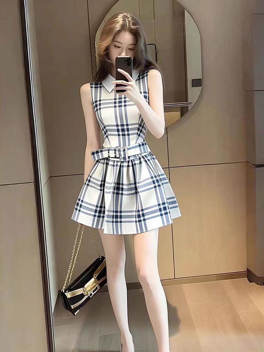 米白色职场通勤连衣裙！气质拿捏的死死的！时尚穿搭