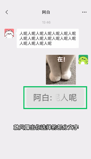 微信聊天可引用部分文字了 微信在听劝了？新功能咋变得好用起来了[doge] ​​