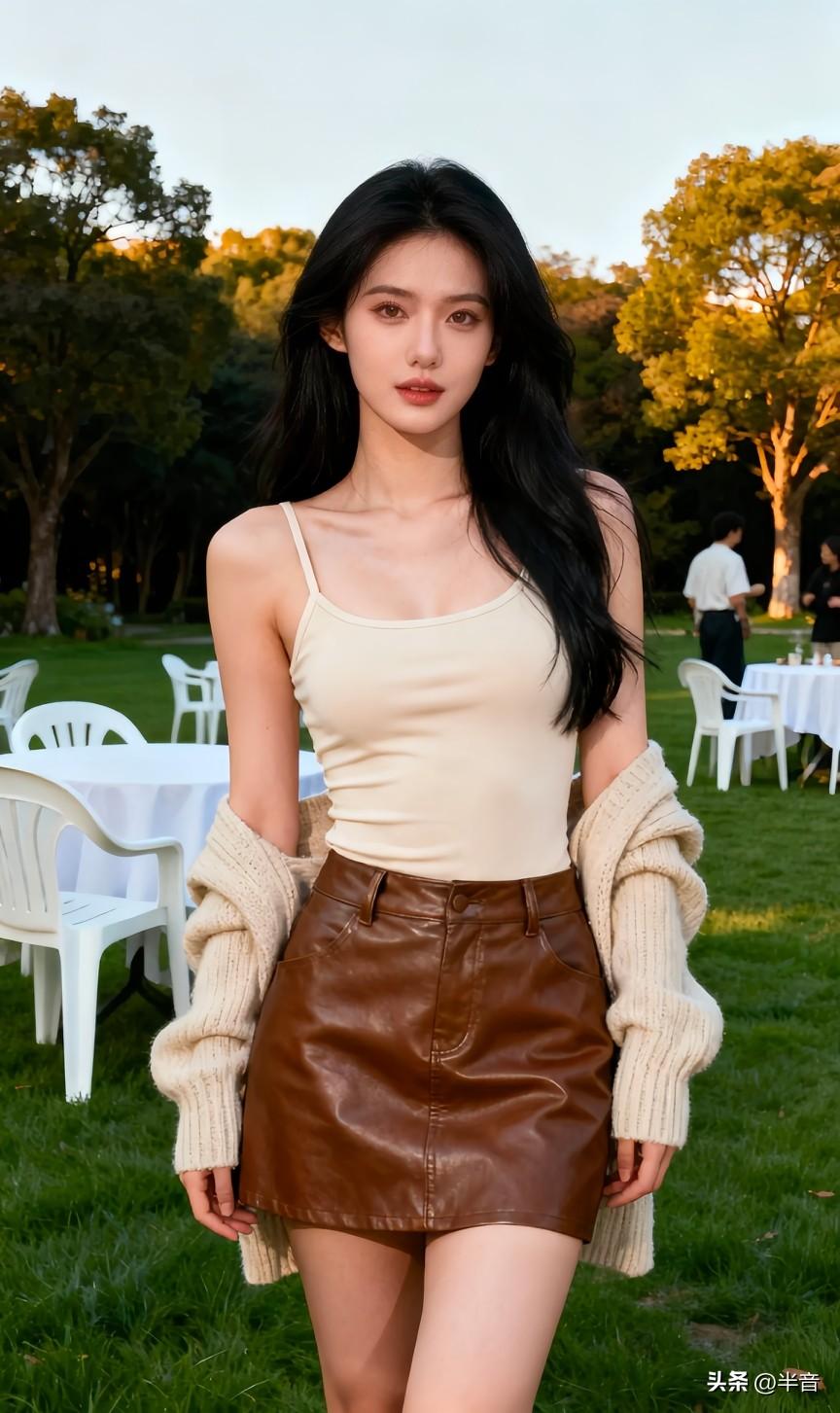 是谁把秋日的温柔全穿在身上了？
在洒满阳光的草坪上
这一刻，不属于任何地方，只属