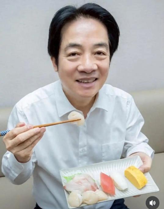 厚颜无耻！在中国大陆宣布暂停进口日本水产品后，赖清德不仅用日文在社媒上发文“今天