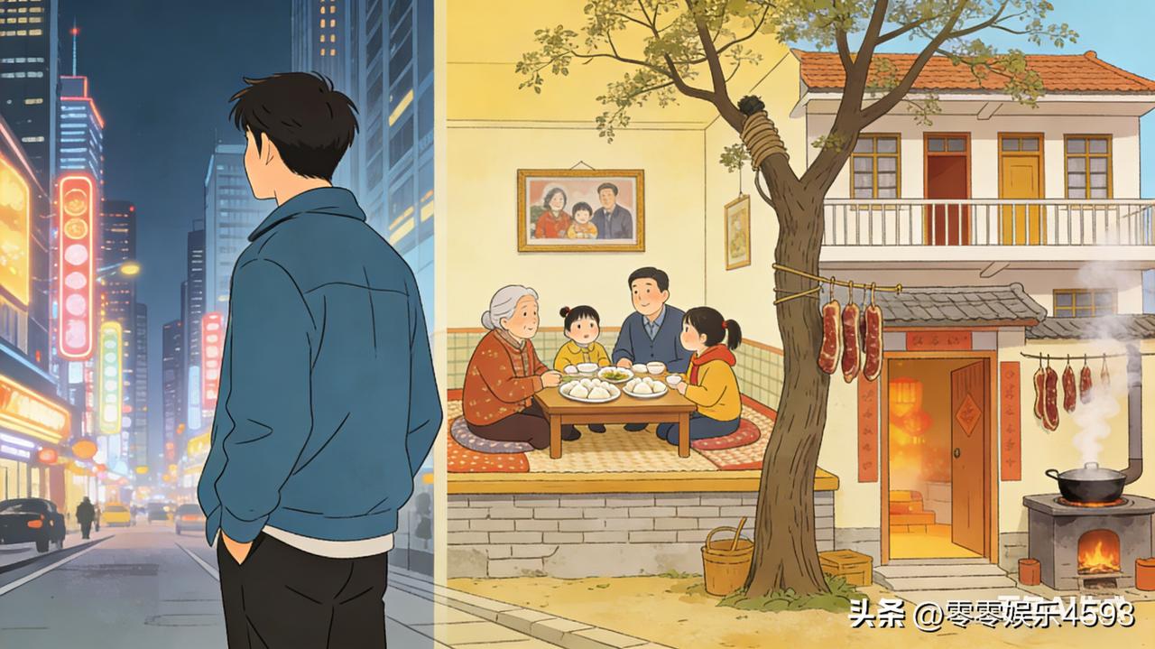 最近刷到不少从农村走出去的朋友，在城里混得风生水起，却花大价钱在老家盖起了新房，