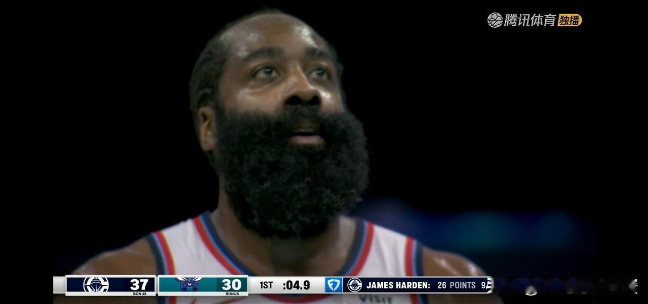 快船超级巨星哈登真是太有统治力了！在今天进行的快船和黄蜂的比赛中，目前双方的第一