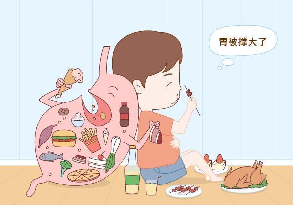 #健康真探社#【胃越撑越大，越饿越小？】经常有人会有这样的感受，在经历了一段时间