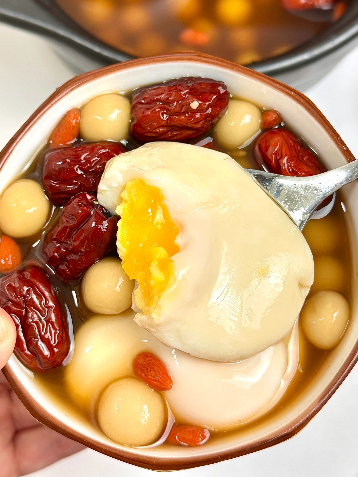 我妈说，女孩子要学会煮这个生理期小甜品‼️